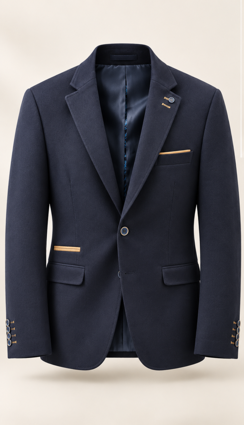 Veste blazer jersey stretch – Ashton, vue 5
